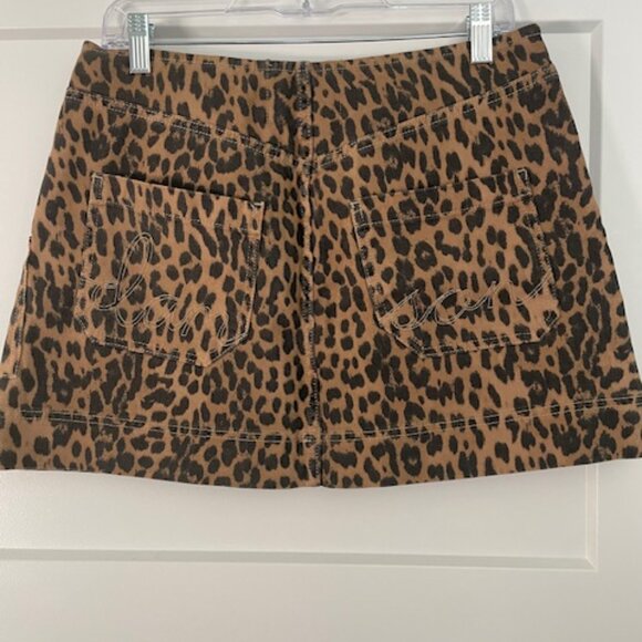 Damson Madder animal print mini skirt - Picture 4 of 7